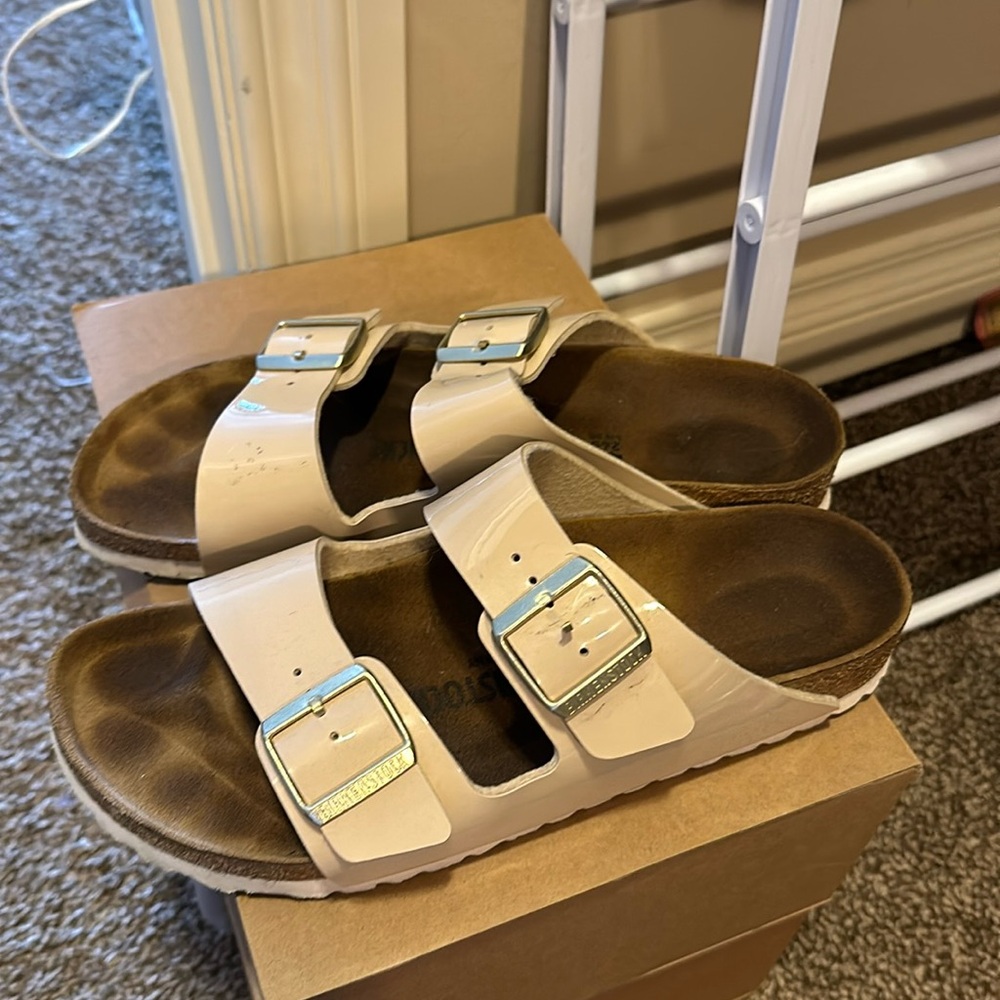 Patent Nude Birkenstock